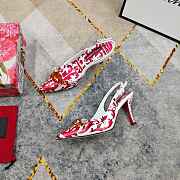 Okify Dolce & Gabbana Pink High Heels (has big size) - 4