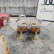 Okify Dolce & Gabbana Yellow High Heels (has big size) - 2