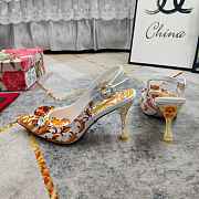 Okify Dolce & Gabbana Yellow High Heels (has big size) - 4