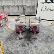 Okify Dolce & Gabbana Purple High Heels (has big size) - 4