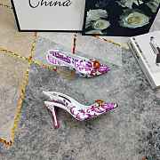 Okify Dolce & Gabbana Purple High Heels (has big size) - 3
