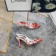 Okify Dolce & Gabbana Red High Heels (has big size) - 5