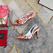 Okify Dolce & Gabbana Red High Heels (has big size) - 6