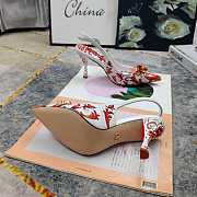 Okify Dolce & Gabbana Red High Heels (has big size) - 2