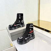 Okify Balenciaga Black Men Boots - 5