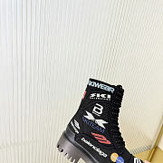 Okify Balenciaga Black Men Boots - 4
