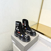 Okify Balenciaga Black Men Boots - 3