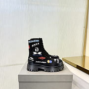 Okify Balenciaga Black Men Boots - 1