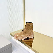 Okify Balenciaga Brown Men Boots - 5