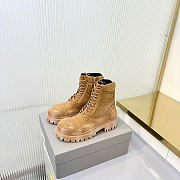 Okify Balenciaga Brown Men Boots - 4