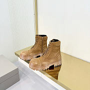 Okify Balenciaga Brown Men Boots - 3