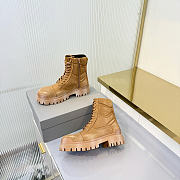Okify Balenciaga Brown Men Boots - 2