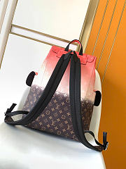Okify Louis Vuitton Christopher MM Backpack Orange Gradient M28390 41x48x13cm - 4