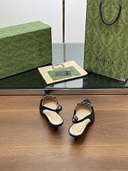 Okify Gucci Black Slingback 29997 (has big size) - 2