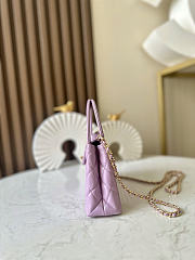 Okify CC Nano Kelly Bag Purple 13x19x7cm - 5
