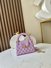 Okify CC Nano Kelly Bag Purple 13x19x7cm - 1