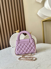 Okify CC Nano Kelly Bag Purple 13x19x7cm - 4