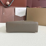 Okify Loro Piana Extra Pocket L19 Bag Gray Silver Hardware 19x12x7cm - 6