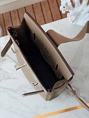 Okify Hermes Hac A Dos PM Backpack Gray 28x18x8cm - 6