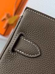 Okify Hermes Hac A Dos PM Backpack Gray 28x18x8cm - 2