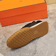 Okify Hermes Black Sneakers Unisex - 5