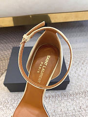 Okify YSL Opyum White High Heels 10.5cm - 6
