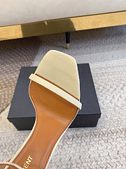 Okify YSL Opyum White High Heels 10.5cm - 5
