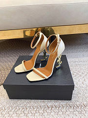 Okify YSL Opyum White High Heels 10.5cm - 1