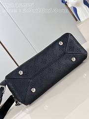 Okify Louis Vuitton Mahina Hand It All PM Bag Black M24255 29x18x13cm - 3