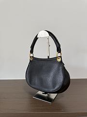Okify MiuMiu Rendez-vous Small Bag Black 5BC221 26x19x8cm  - 3