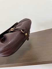 Okify MiuMiu Rendez-vous Small Bag Dark Brown 5BC221 26x19x8cm  - 6