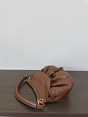 Okify MiuMiu Rendez-vous Small Bag Brown 5BC221 26x19x8cm  - 6