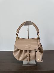 Okify MiuMiu Rendez-vous Small Bag Beige 5BC221 26x19x8cm  - 1