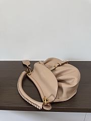 Okify MiuMiu Rendez-vous Small Bag Beige 5BC221 26x19x8cm  - 4