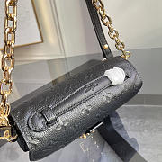 Okify Louis Vuitton Pochette Metis East West Bag Black M46596 21.5x13.5x6cm  - 6