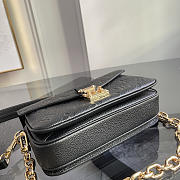 Okify Louis Vuitton Pochette Metis East West Bag Black M46596 21.5x13.5x6cm  - 4