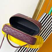 Okify YSL Gaby Vanity Bag Red Burgundy 22.5x15x8cm - 6