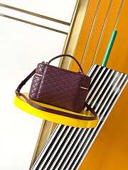 Okify YSL Gaby Vanity Bag Red Burgundy 22.5x15x8cm - 4