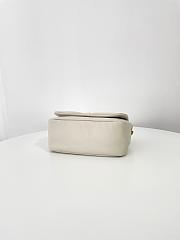 Okify YSL Jamie Bag White Lambskin 25x16x7cm - 4