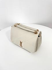 Okify YSL Jamie Bag White Lambskin 25x16x7cm - 5