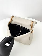Okify YSL Jamie Bag White Lambskin 25x16x7cm - 6