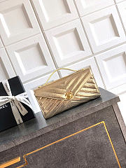 Okify CC Clutch Bag Gold Metallic AS6044 25x13x4.5cm - 1