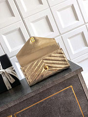 Okify CC Clutch Bag Gold Metallic AS6044 25x13x4.5cm - 6