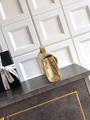 Okify CC Clutch Bag Gold Metallic AS6044 25x13x4.5cm - 2