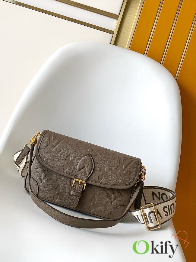 Okify Louis Vuitton Diane Bag Gray M15049 24x15x9cm - 1