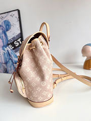 Okify Louis Vuitton Montsouris PM Backpack Meowgram Canvas M15135 30x28x18cm - 6