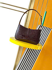 Okify YSL Le 5 A 7 Bag Dark Burgundy Patent 24.5x16x6cm - 4