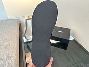 Okify CC Women Black Platform Thong Sandals 30087 - 5