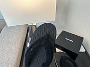 Okify CC Women Black Platform Thong Sandals 30087 - 2