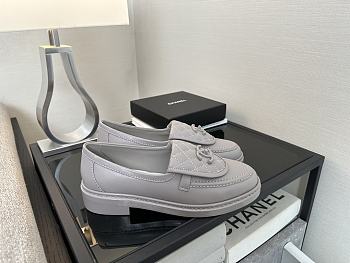 Okify CC Gray Women Loafers 30088
